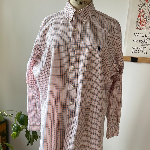 Ralph Lauren Plaid Button Down Shirt - Picture 2 of 9